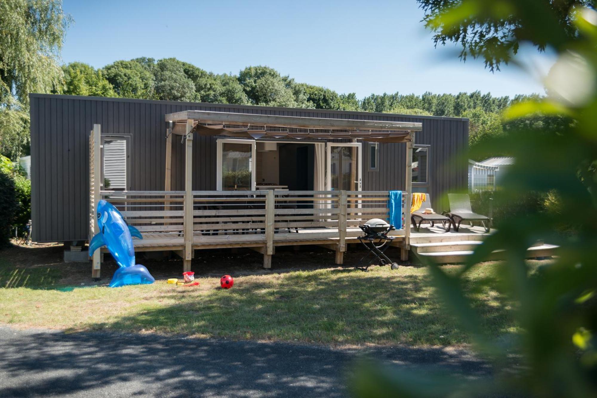 Camping Les Chouans 호텔 생 힐레르 드 리에 외부 사진