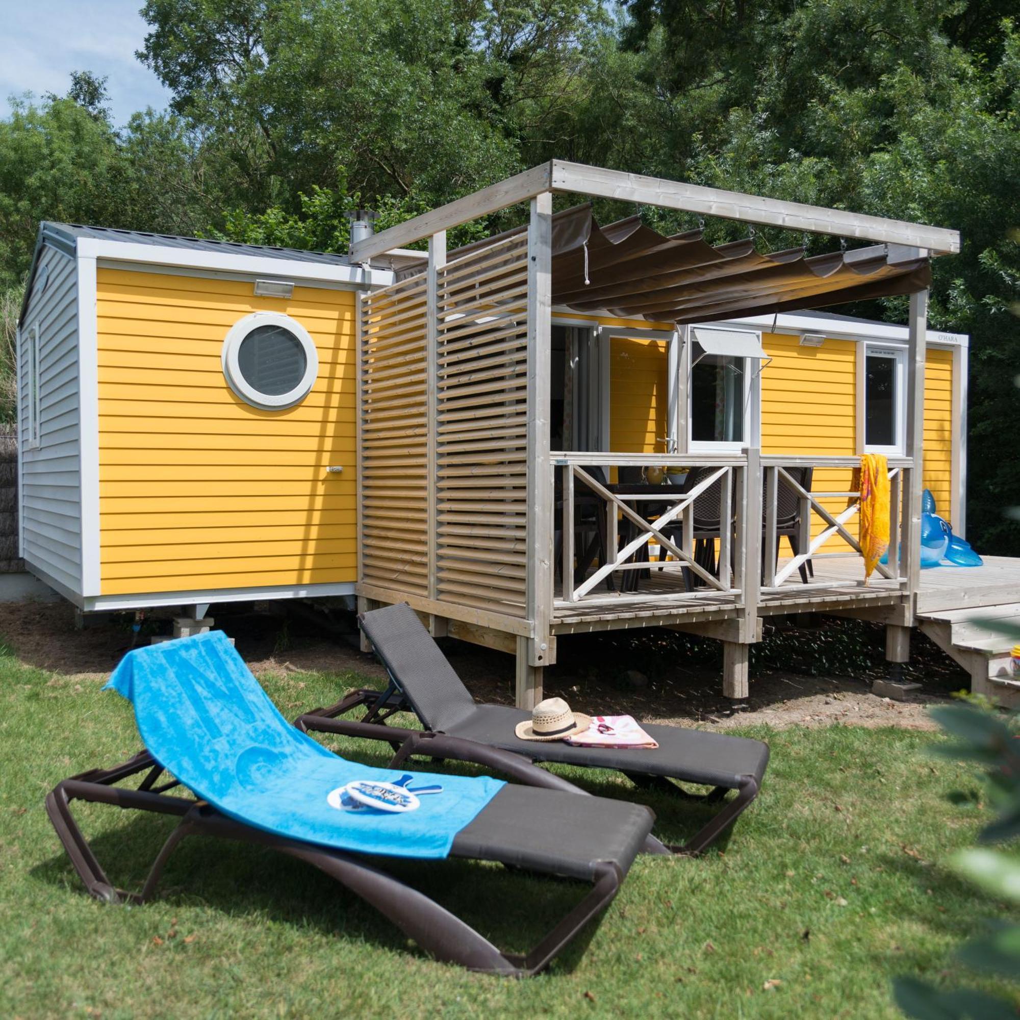 Camping Les Chouans 호텔 생 힐레르 드 리에 외부 사진